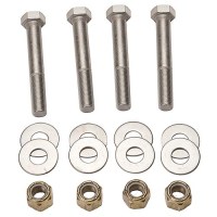 Seastar Jack Plate Mounting Bolt Kit (Includes 4 Each Stainless Steel Bolts, Brass Nylock Nuts And Washers) - Dk6135 - 861-Dk6135F1