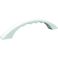 B&B Molders 94164 Contemporary Grab Handle, Polar White - 94164 - 865-94164F1