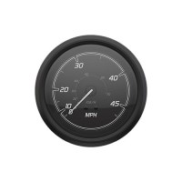 Quicksilver 8M6020099 Speedometer (45Mph), Black/Matte Black - 8M6020099 - 710-79-8M6020099F1