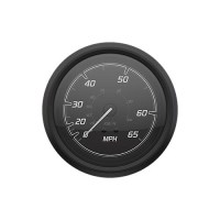 Quicksilver 8M6020100 Speedometer (65Mph), Black/Matte Black - 8M6020100 - 710-79-8M6020100F1