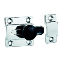 2-1/8 X 1-1/2 Cupboard Bolt - 1101Dp0Chr - 9-1101Dp0Chrf1