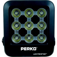 Perko 1643050S0B High Performance Led Flood/Spot Light - Lightship 50, Black - 1643050S0B - 9-1643050S0Bf1
