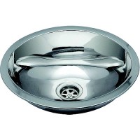 Ambassador S646530Umr Oval Stainless Steel Sink, Ultra-Mirror - S64-6530-Um-R - 906-S646530Umrf1