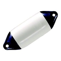 Polyform F01Wh F-Series Heavy Duty Fenders, White/Blue, 5