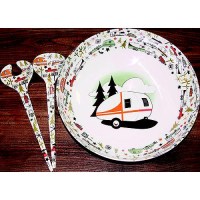Camp Casual Cc-003 Rv Camping Outdoor Dinnerware Serving Bowl & Servers - Cc-003 - 925-Cc003 Superseded By: 342-Cc003F1