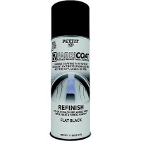 Pettit 3002 Ez Fabricoat Flexible Marine Fabric Refinisher, 11 Oz., Flat Black - 1300220 - 93-3002F1