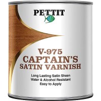 Pettit V975Q Captain'S Satin Sheen Varnish, Qt., 6/Case - 8797508 - 93-V975Qf1