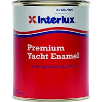 Interlux 1G Premium Yacht Enamel, High Intensity Gloss White, Gal., 2/Case - Y1/1 - 94-1Gf1