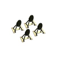 Weaver C1204Rem Swivel (Removable) Dinghy Chocks, 4/Pk - C1204Crem - 957-C1204Remf1