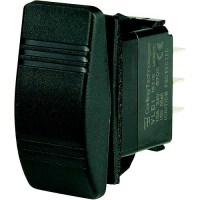 Bep 1001809 Weather Resistant Contura Dimmer Rocker Switch, (On)-Off-(On), Dpdt, 1/4