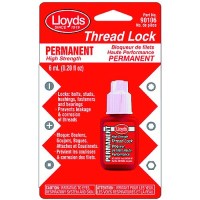 Lloyds Permanent High Strength Thread Lock, 6 Ml. - 90106 - 583-90106F1