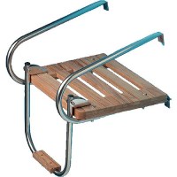 Whitecap I/O Teak Swim Platform W/Ladder - 60903 - 299-60903F1