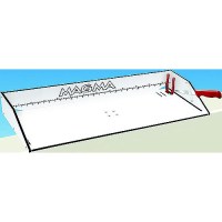 Magma Black And White Bait/Filet Mate Table With Built-In Ruler And Knife & Pliers Slots | Mount Is Not Included - T10-303B - 214-T10303Bf1