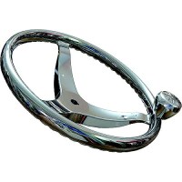 Lewmar 89700823 Swr Stainless Steering Wheel, 15.5