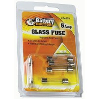 Battery Doctor Agc Glass Fuse, 5A, 5/Pk - 24605 - 240-24605F1