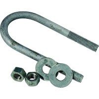 Tie Down Engineering Galvanized U-Bolt Kit - 86224 - 241-86224F1