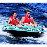 Airhead Mach 2 Inflatable Double Rider Towable Water Tube - Ahm2-2 - 253-Ahm22 Superseded By: 253-Aht2M2F1