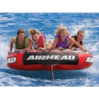 Kwik-Tek Airhead Ahssl-42 Inflatable 4 Person Red Mega Slice® Deck Tube - Ahssl-42 - 253-Ahssl42 Superseded By: 253-Aht42Mslf1