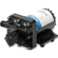 Shurflo Aqua King Ii Black 55 Psi 3 Gpm Automatic Fresh Water Pump 8 1/8