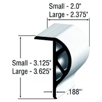 Taylor 45966 True Color™ Commercial Grade P-Shape Dock Small, Large, 10' In Retail Pack - 45966 - 32-45966F1