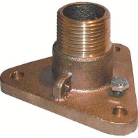 Groco Ibv-F Bronze Flanged Adaptor For In-Line Ball Valve To Thru-Hull - Ibvf-1250 - 34-Ibvf1250F1