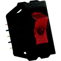 Illuminatd 12V On/Off Sw Rd/Bl Bell Rv Rvx - 12525 - 342-12525F1