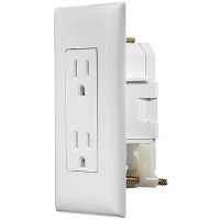 Wht Dual Outlet W/Cov-Plate - S811 - 350-S811F1