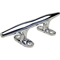 Sea-Dog 041715 Heavy Duty Stainless Steel Open Base Cleat, 15