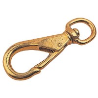 Brass Swivel Eye Snap Size-2, Carded - 139132-1 - 354-1391321F1