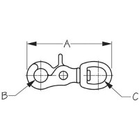 Sea-Dog 146048 Trigger Snap - Stainless - 146048-1 - 354-1460481F1