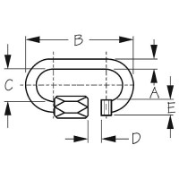 Seadog 153010 Quick Link 3-1/2