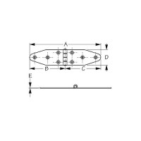 Heavy-Duty Strap Hinge - 201620-1 - 354-2016201F1
