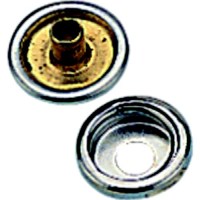 Sea-Dog 2991091 Snap Cap & Socket, Nickel Plated Brass, 6 Sets - 299109-1 - 354-2991091F1