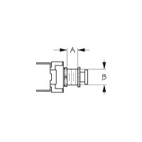 Horn Button(Miniture)-Red - 420415-1 - 354-4204151F1