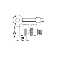 Elec. Connector 3 Amp 4 Pin - 426264-1 - 354-4262641F1