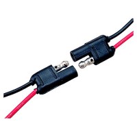 2 Wire Polarized Connector W/Leads - 426880-1 - 354-4268801F1