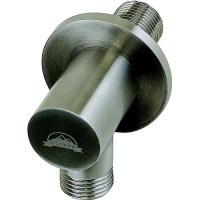 Scandvik 74165 Stainless Steel Bulkhead Elbow Connector, 1/2