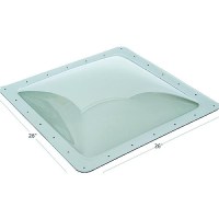 Icon 12122 Sl2230 Standard Rv Skylight, Smoke - 12122 - 398-12122F1