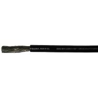 Cobra Wire A2001T07050Ft Tinned Copper Battery Cable, 1 Awg, 50', Black - A2001T07050Ft - 446-A2001T07050Ftf1