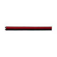 Cobra Wire B8018T21100Ft Tinned Copper Bonded Ribbon Cable, 18 Gauge, 2-Wire, 100', Black/Red - B8018T21100Ft - 446-B8018T21100Ftf1