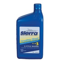 Sierra 95003 Blue Premium Tc-W3 2 Cycle Engine Oil, Gal - 18-9500-3 - 47-95003F1