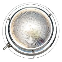 Seachoice Polished Stainless Steel Day Or Night Vision Dome Light - 6651 - 50-06651F1