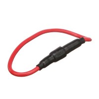 Seachoice In-Line Fuse Holder With Spare Fuse Compartment, Waterproof, 30 Amp Fuse - 12741 - 50-12741F1