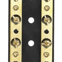 Seachoice Terminal Block, 4-Gang, Plastic Base With Brass Hardware - 13501 - 50-13501F1
