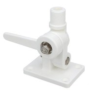 Seachoice 4-Way Nylon Antenna Ratchet Mounting Kit, White Finish - 19501 - 50-19501F1