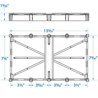 Seachoice Battery Tray W/ Strap For D27M & D31M Optima Batteries - 21951 - 50-21951F1