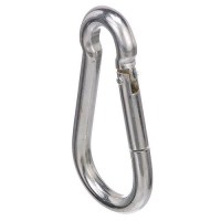 Seachoice Zinc Plated Steel Safety Spring Hook 7/16