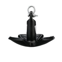 Seachoice 41510 Black Vinyl Coated River Anchor, 15 Lbs. - 41510 - 50-41510F1