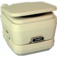 Dometic 2.5 Gallon Adult Size Sanipottie 962 Portable Toilet With Bellows Flush - 9108552675 - 51-9108552675F1