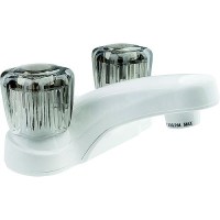 Dura Faucet Dfpl700Swt Two Handle Lavatory Faucet, White - Df-Pl700S-Wt - 621-Dfpl700Swtf1